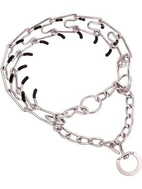 Adjustable No Pull Dog Training Collar with Comfort Tips for Small to XL Dogs